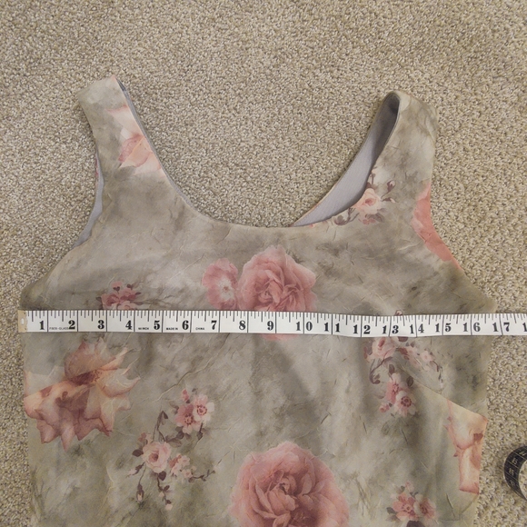 Gorgeous Y2K 90's Vintage Floral Dress and Top Set - Picture 3 of 12